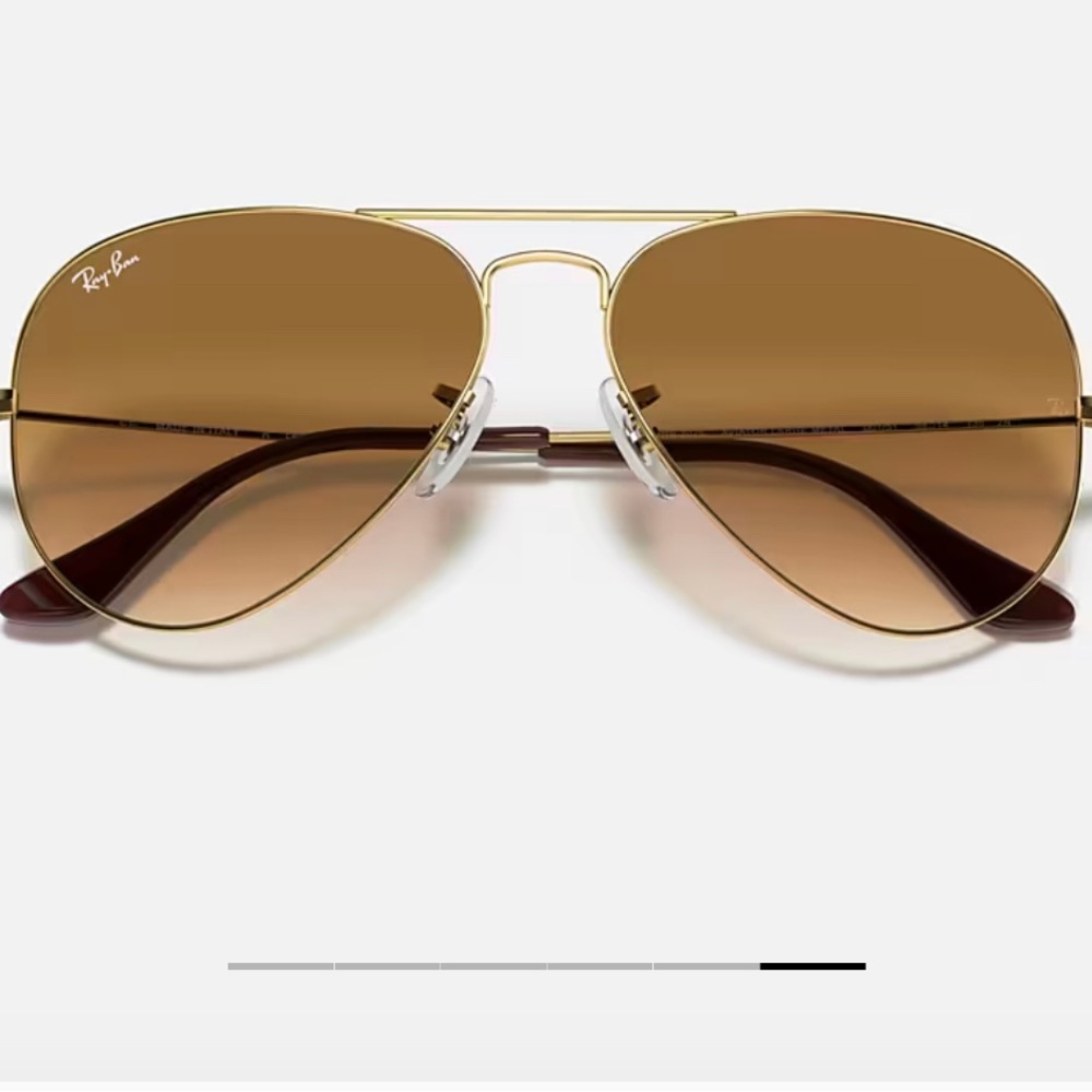 Gold Ray-Bans